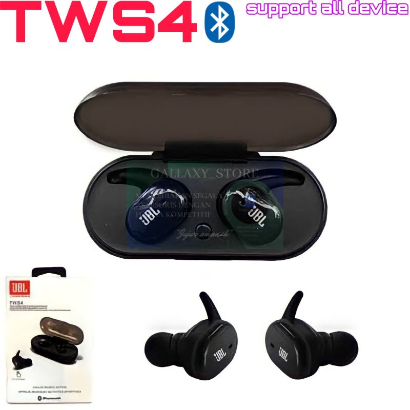 HF HEADSET BLUETOOTH WIRELESS TWS4 STEREO