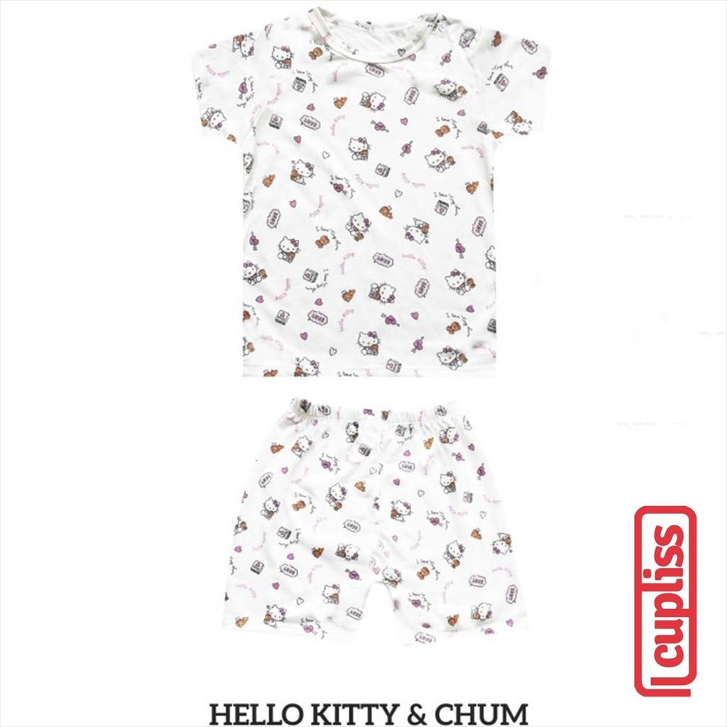 Hello Kitty n Chum Palmerhaus Shoulder Button Short Sleeve