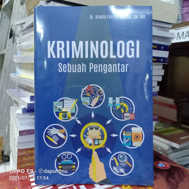 Buku Kriminologi sebuah Pengantar ( KRIMINOLOGI  SEBUAH PENGANTAR )