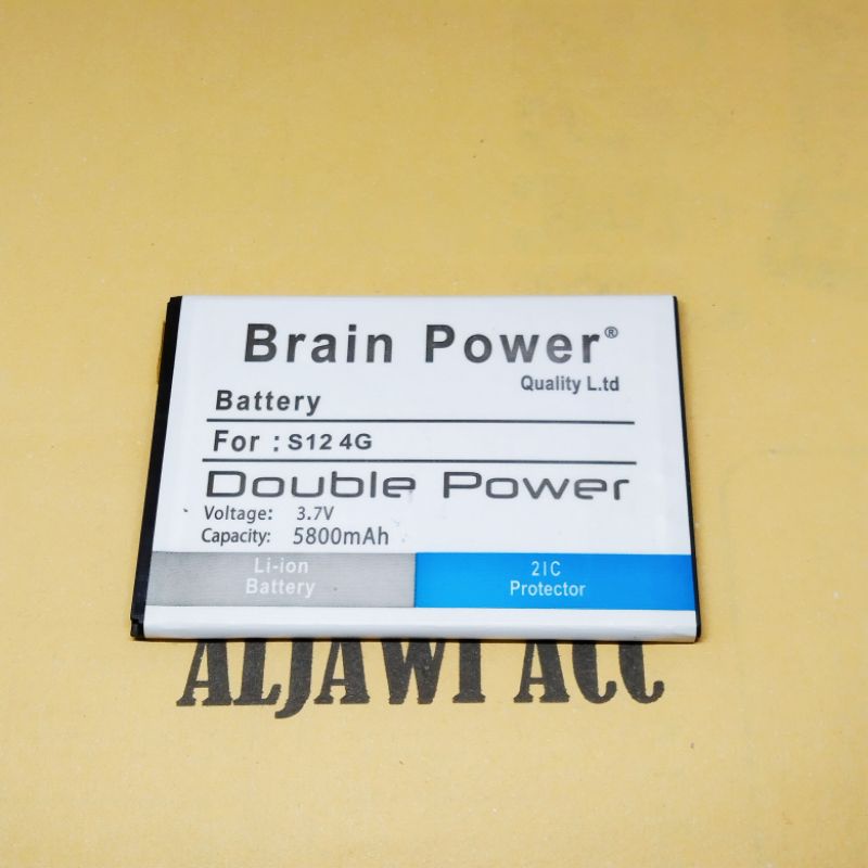 BATERAI ALDO S12 / S12 4G / S12 GALAXY DOUBLE POWER