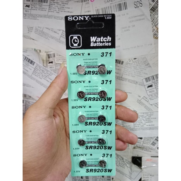 BATU BATERAY 920 SONY AG 371 SR920SW SR 920 SW  LR921 LR69 AG6  harga 1lembar