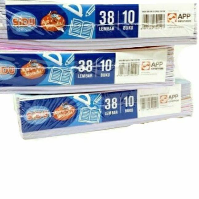

Update - BUKU TULIS SIDU 38LEMBAR ISI 10 BUKU