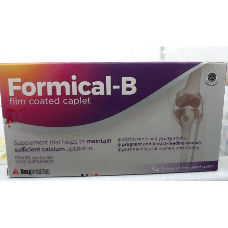 Jual FORMICAL-B // FORMICAL KAPLET SALUT SELAPUT ISI 30 ORlGINAL ...