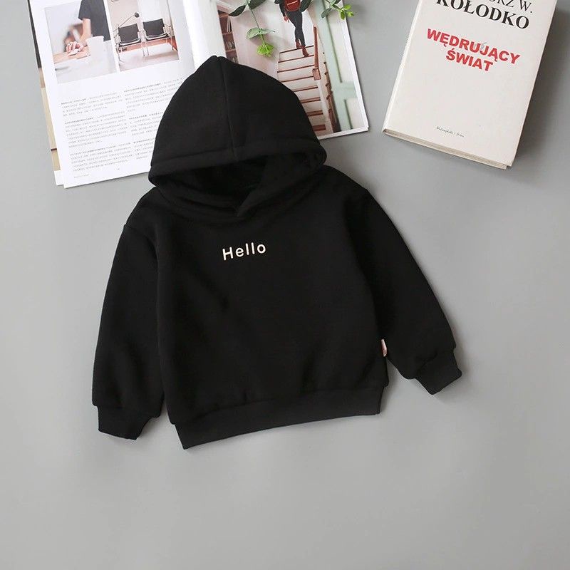 Sweater Hoodie Anak Helo Sweater Fleece Baju Anak Murah Unisex