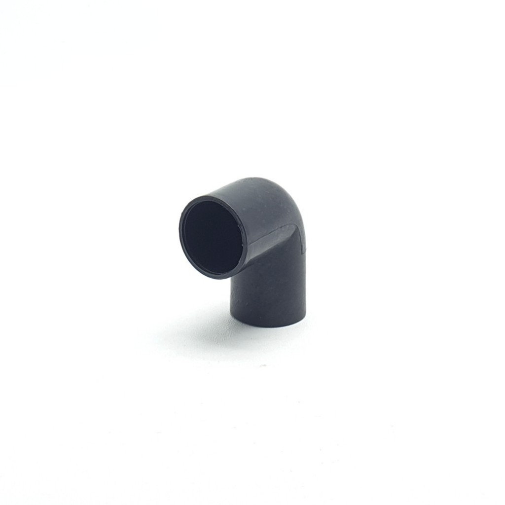 @50 Pcs (1 Plastik) Aston Elbow Knee Pipa Listrik 5/8&quot; HITAM / Keni Lbow