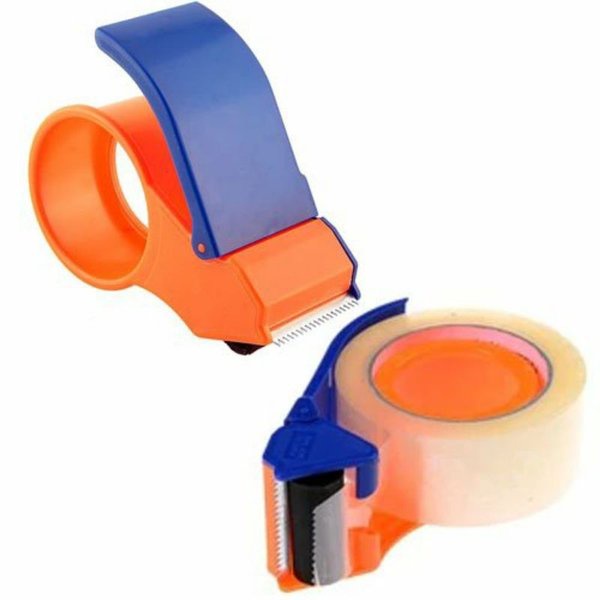 Dispenser Plakban Lakban Tape Cutter Isolasi Holder Plastik Selotip Holder