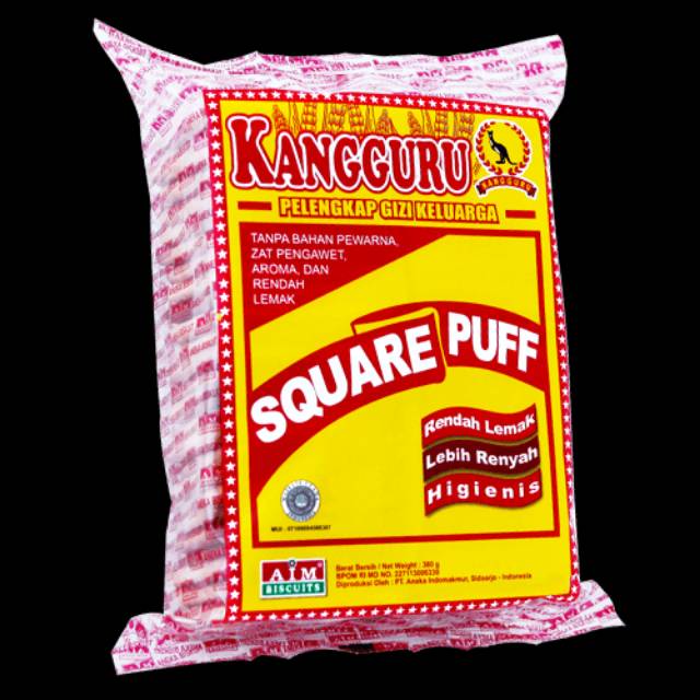 

AIM Kangguru Square Puff Besar (Manis)