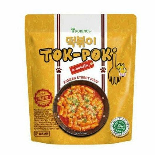 

Tok-Poki Korean Street Food K-Bunsik 140Gr