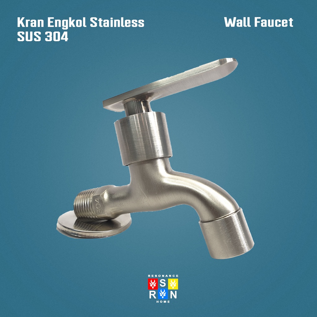 Keran Kran Engkol Bahan Stainless SUS 304 Resonance Home