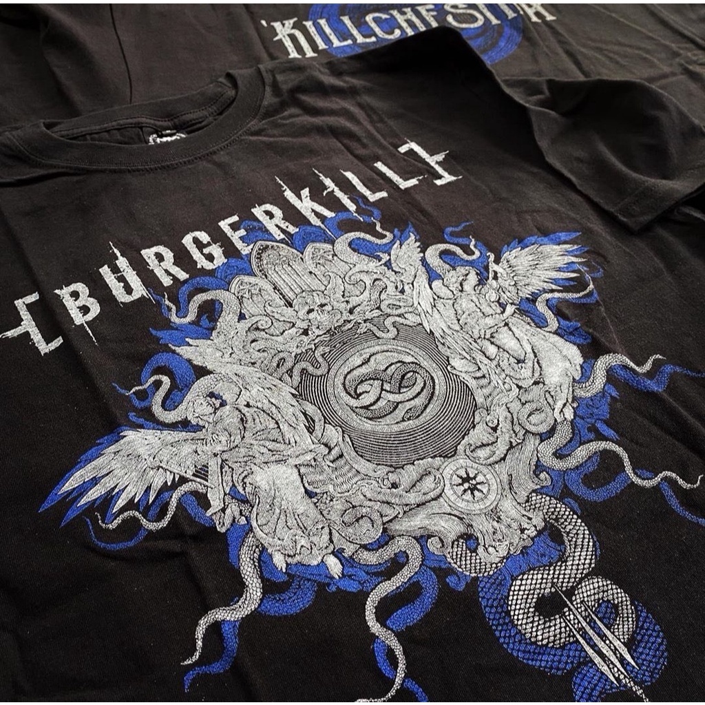 Burgerkill Killchestra Official Merchandise Original Brand New Tshirt Kaos