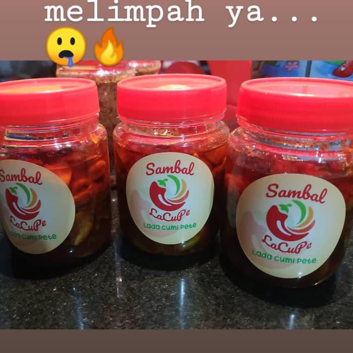 

SAMBEL CUMI PETE 180GR / SAMBEL LACUPE / KULINER BANDUNG