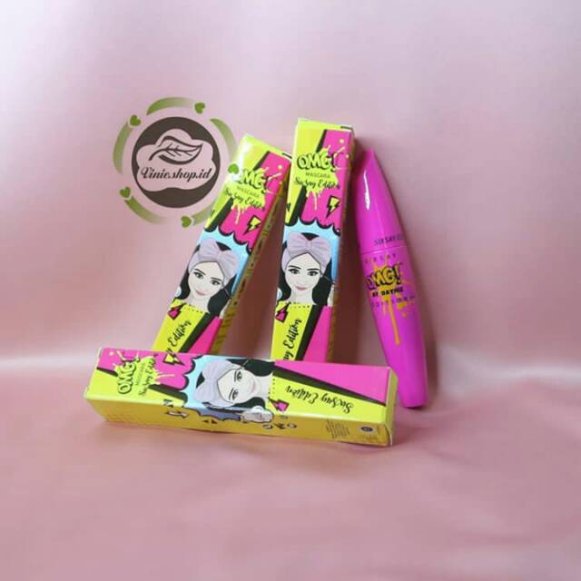 OMG MASCARA SIXSAY EDITION VOL 2 *free penjepit bulumata