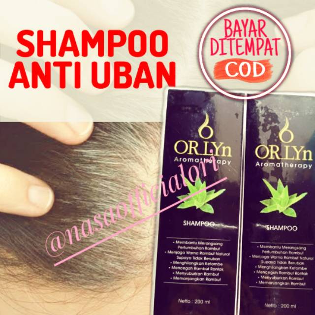 Promo COD Shampo ANTI UBAN Terlaris | Anti Uban Paling Dicari | Uban menjadi hitam | Semir Alami