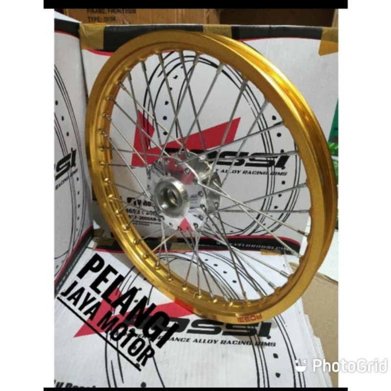 Paket Velg Rossi Depan Satria Fu - Velg Tromol Jari Paketan Depan Satria ia fu