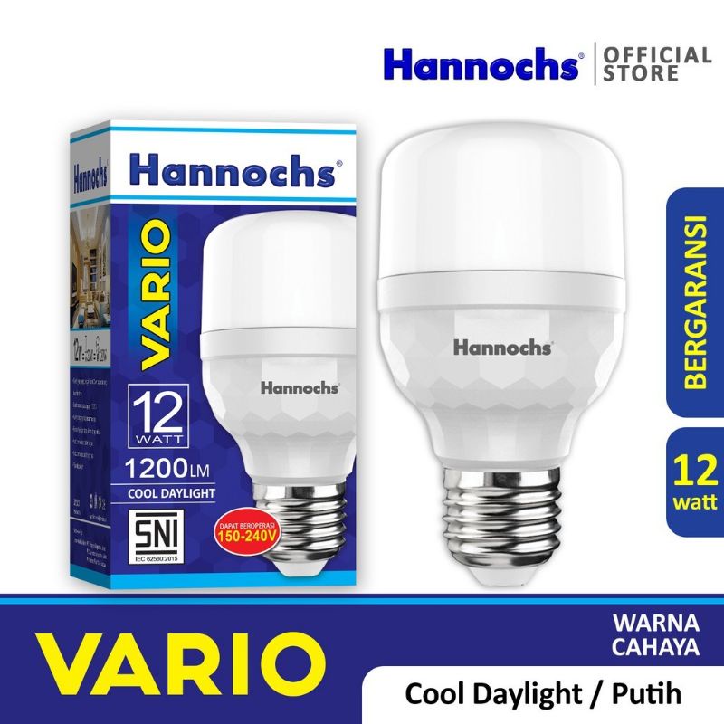 Hannochs Lampu Bohlam LED Vario 12 Watt / Hannochs Vario 12w