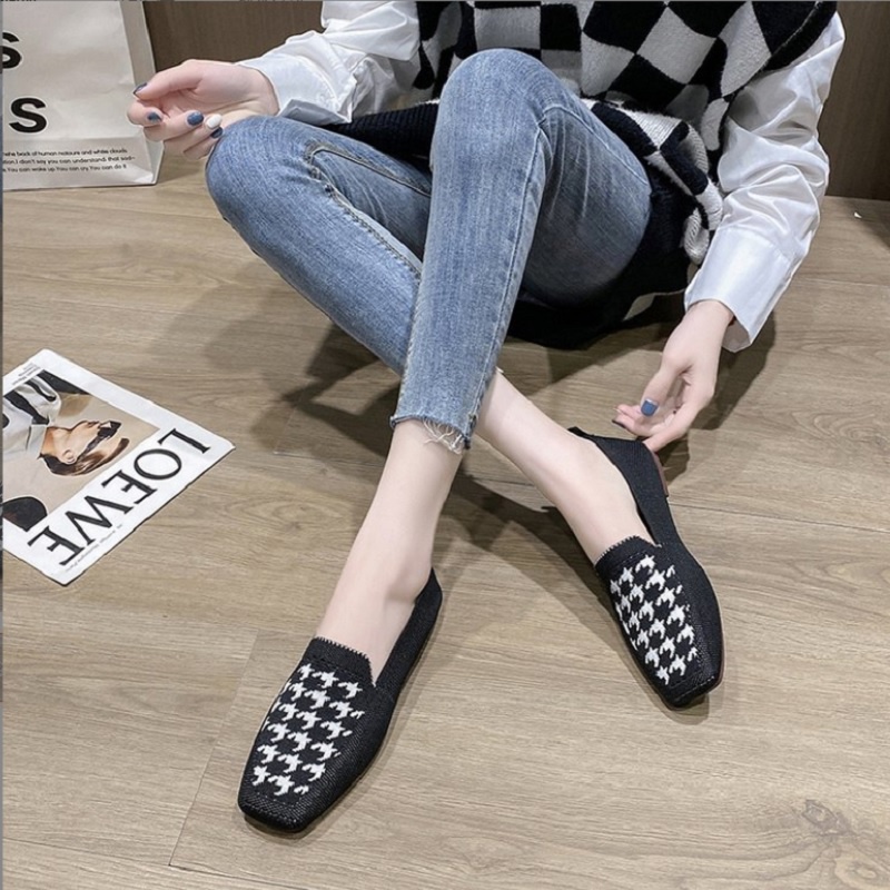 10431 Flatshoes Wanita Murah Sepatu Import Slip on Cewek Terbaru