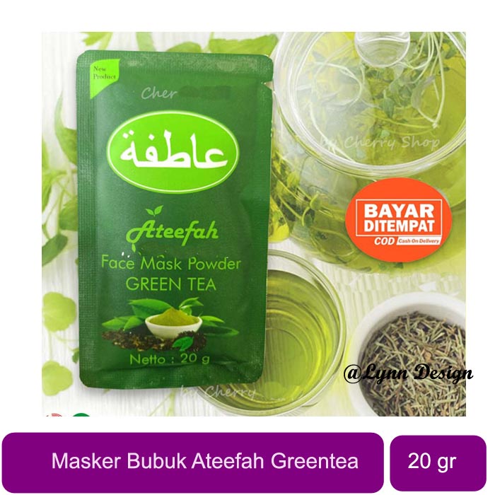 [20GR] [MASKER WAJAH] MASKER ARAB HIJAU HERBAL SOAP ATEEFAH BUKAN NALPARAMA | BUKAN SABUN ARAB_Cerianti