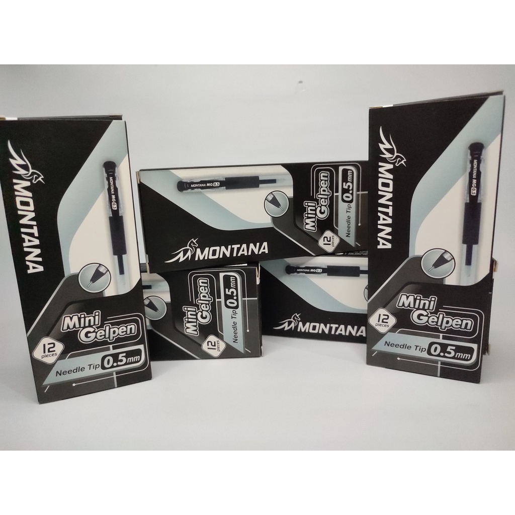 

pulpen gel minigel pen montana 1 Pack pulpen