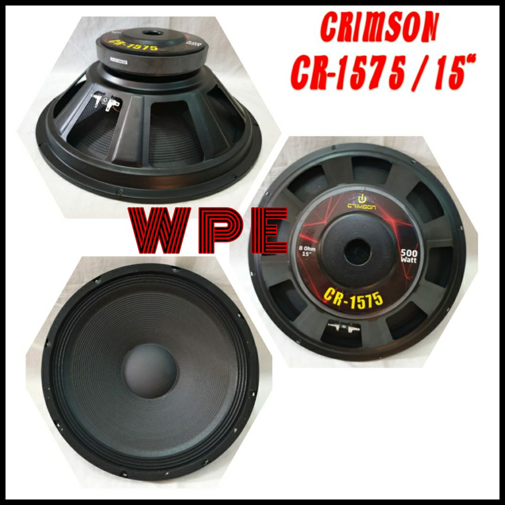 SPEAKER KOMPONEN CRIMSON CR 1575 15 INCH CRIMSON CR1575 ORIGINAL