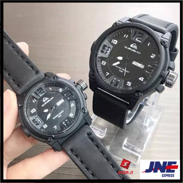 ORI Jam Tangan  Couple Quiksilver  Tanggal Hari TERLARIS4848