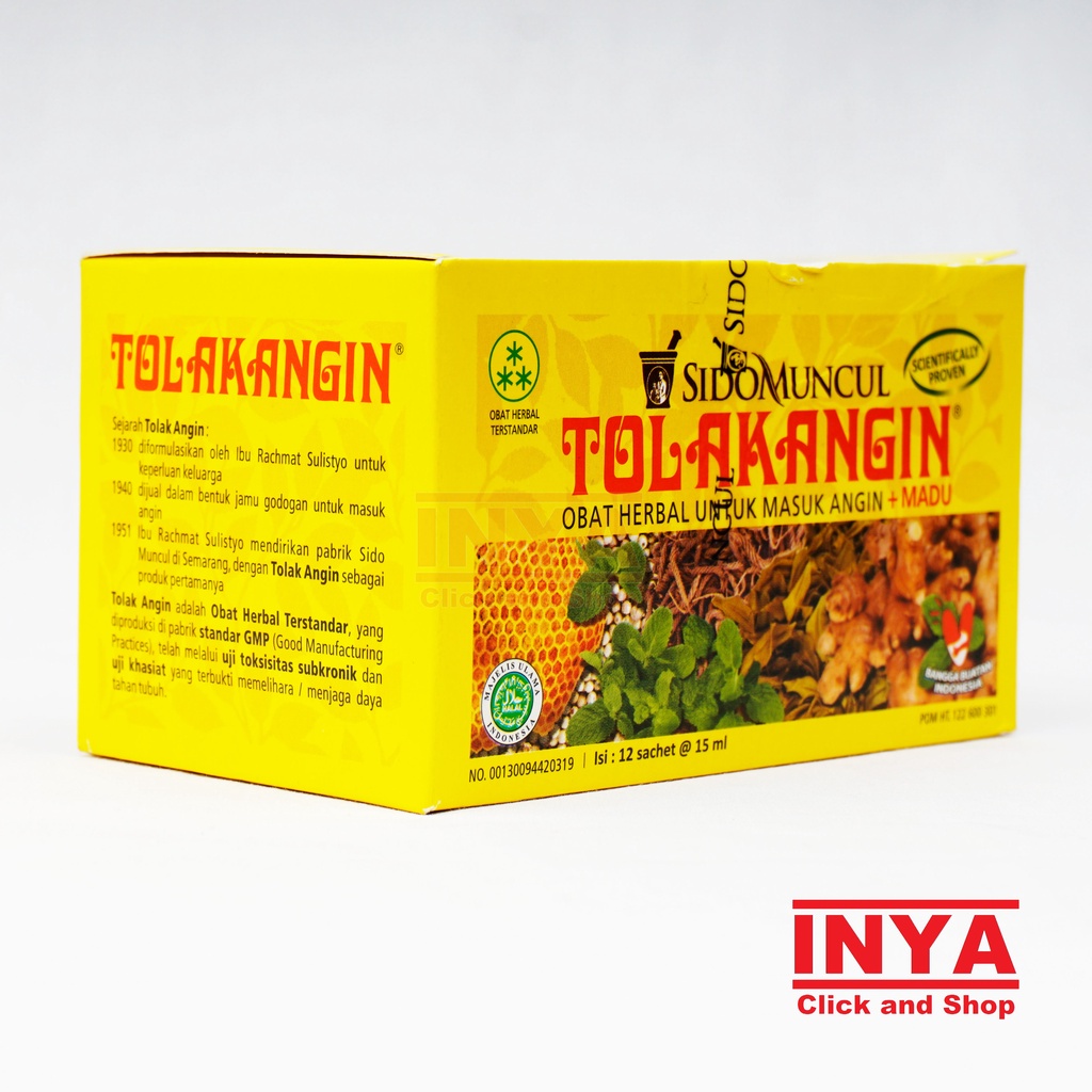 TOLAK ANGIN SIDO MUNCUL 12x15ml BOX - Jamu