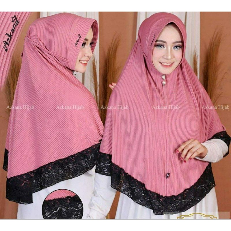 Jilbab Plisket Kian Hijab Terlaris Fashion wanita Hijab Terkini Kerudung Langsung Jilbab model baru 