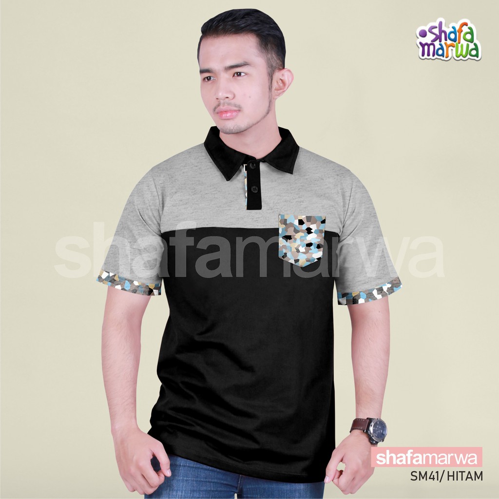 SALE KAOS COUPLE SHAFA MARWA  41 / KAOS LAKI LAKI / FASHION MUSLIM