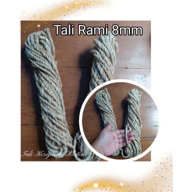 Tali Rami (serat nanas ) 7- 8mm