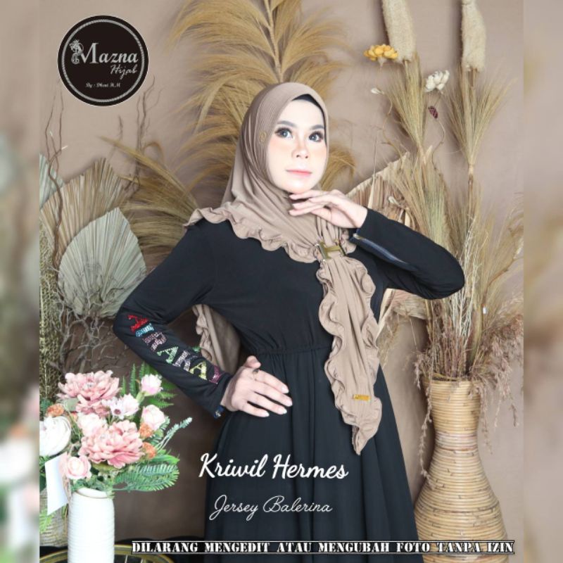 JILBAB INSTAN ORI MAZNA KRIWIL GESPER HRMS