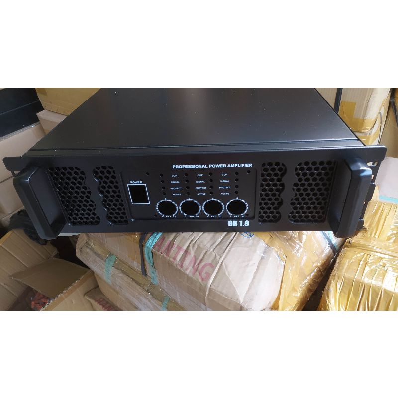 Box Power  GB 3U 4Channel Box Amplifier