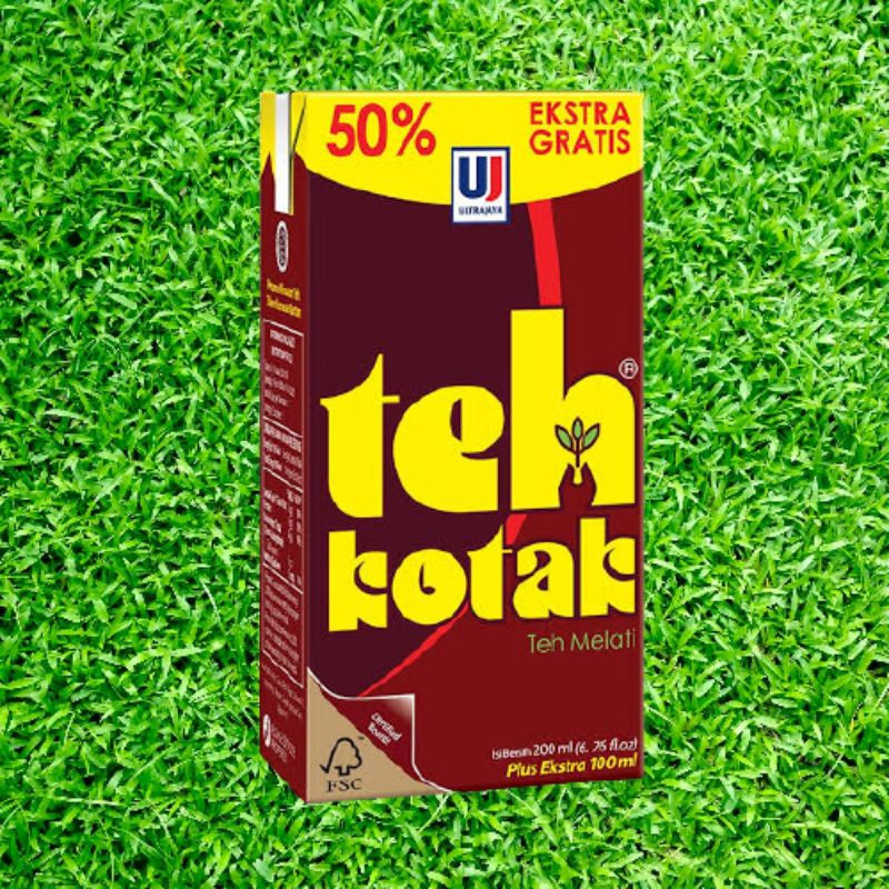 

Teh Kotak Blackcurrant, Apel, Lemon, Jasmine (Melati) 200ml + 100ml 1 dus x 24pcs