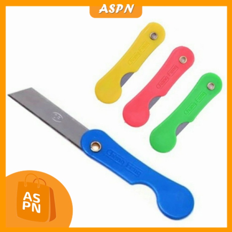 

Cutter Lipat Kecil Warna | Silet Lipat Mini | Cuter Kecil Lipat | Pemes Kecil Serbaguna