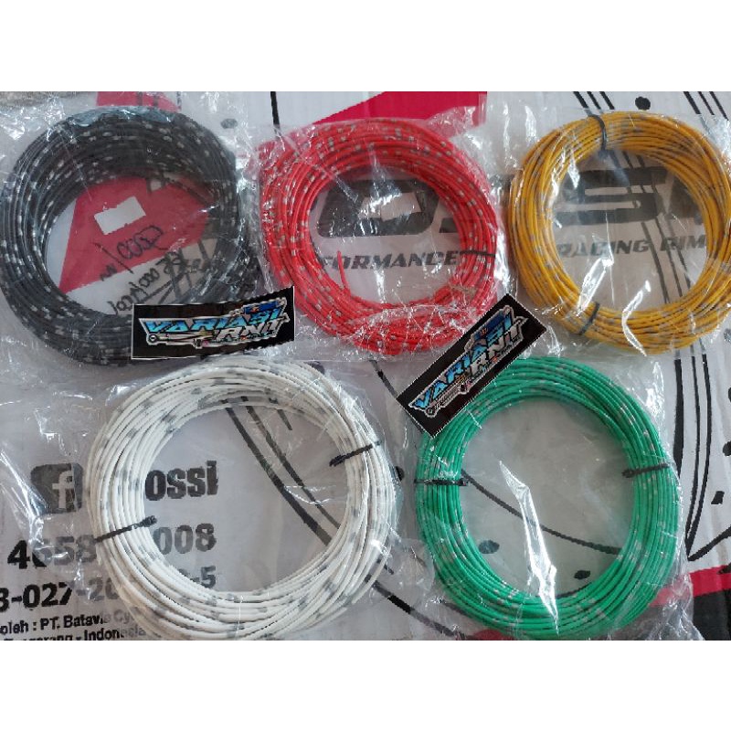 Kabel Bintik Meteran Untuk Lampu motor Dll (JUAL PER METER)