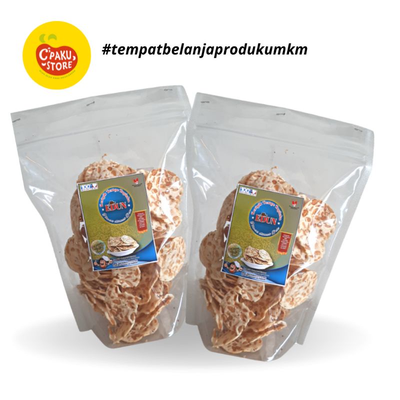 

Keripik Tempe EDUN / Cemilan Keripik Tempe Tapioka / Temen disaat bete