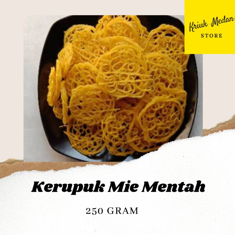 

Kerupuk Mie Mentah 250 Gram