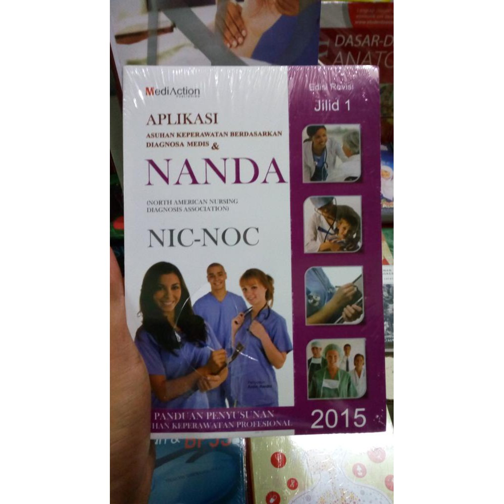 Aplikasi Nanda Nic-Noc 2015 Edisi Revisi Jilid 1, 2, Dan 3 Set