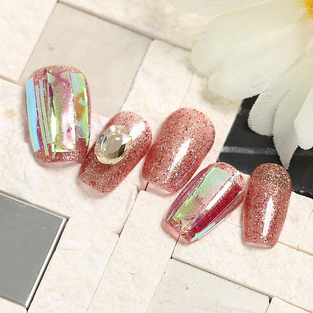 10pcs Batu Permata Kristal Berlian Imitasi Bentuk Oval 3D Untuk Dekorasi Nail Art