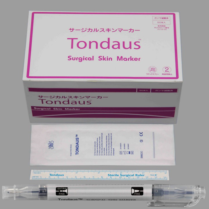 Tondaus Surgical Skin Marker / pen marker sulam alis anti air