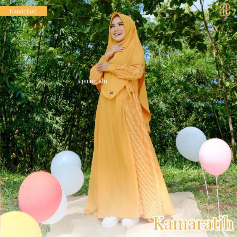 Kamaratih dress gamis lebaran ori puan