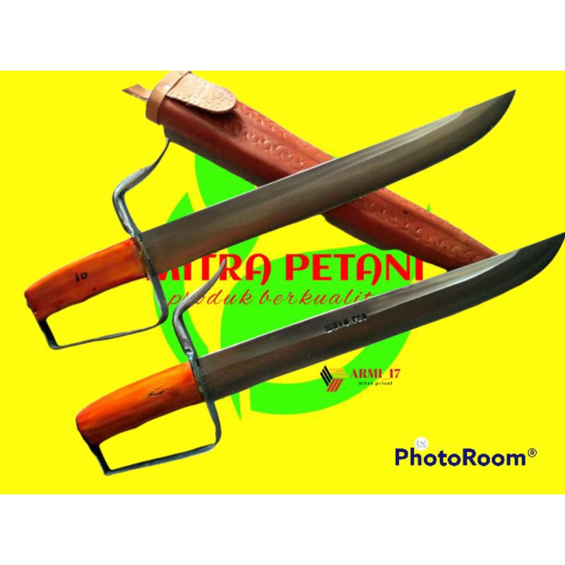 PISAU KEMBAR KHAS SUMATERA SELATAN / PISAU LATIHAN SILAT / PISAU DUE
