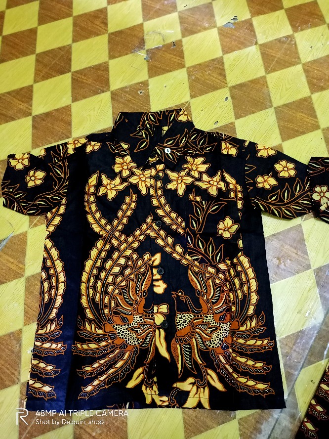 Bintang Batik Kemeja Batik Anak Cowok//baju Batik Anak Cowok//batik Anak Laki Laki