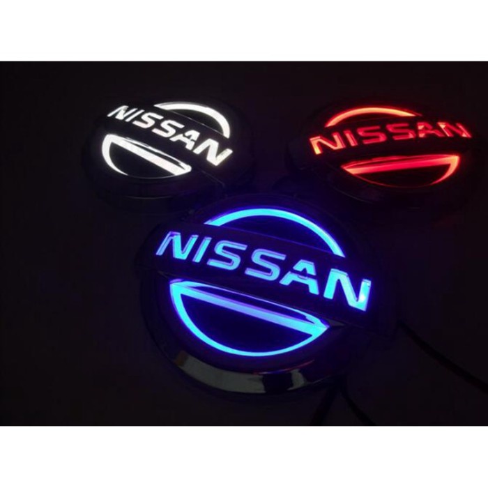 Niancyashope Aws Emblem Mobil Car Logo Nyala Lampu Led Nissan Grand Livina Serena X