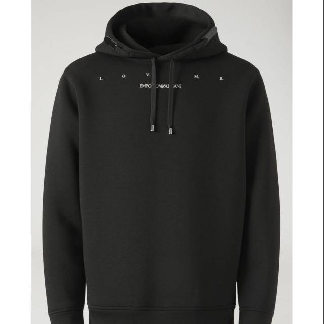 JAKET HOODIE JUMPER LOVE ME EMPORIO ARMANI UNISEX PREMIUM
