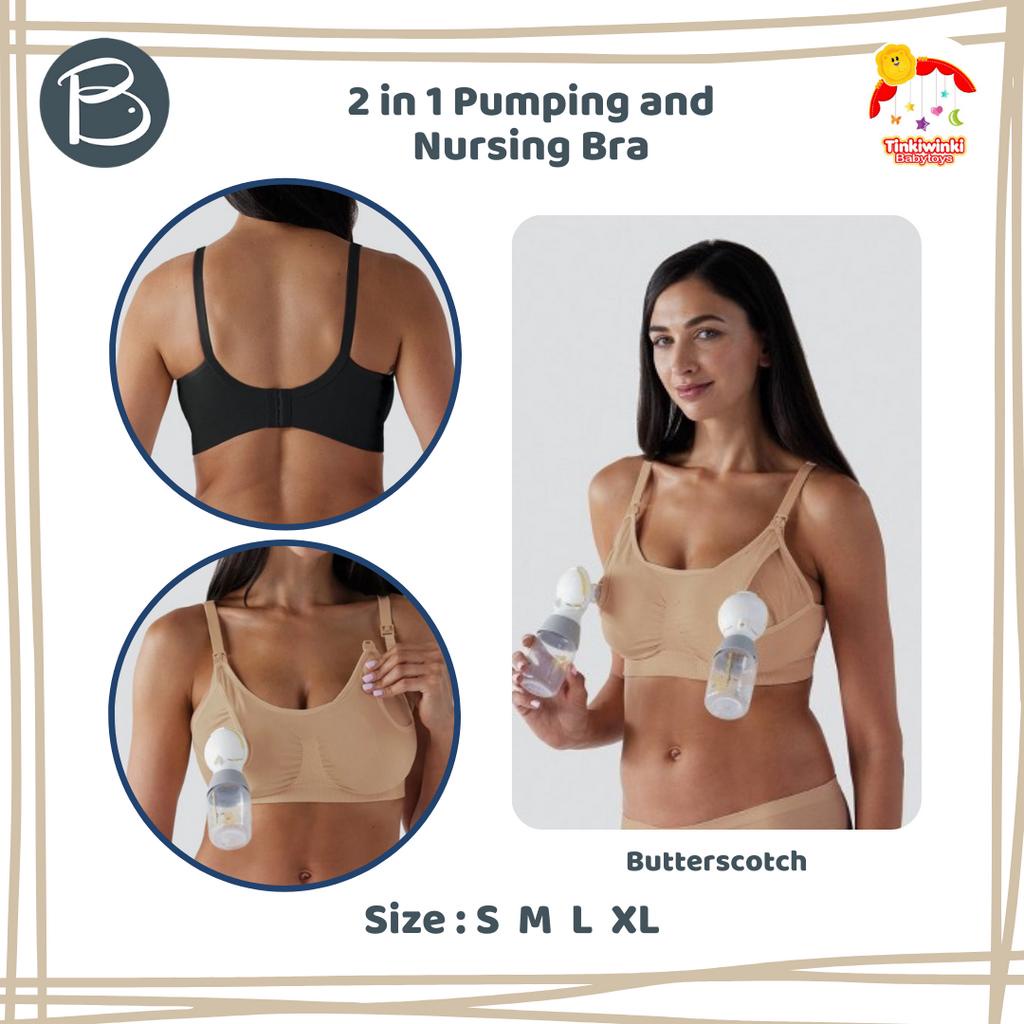 Bravado Designs 2 in 1 Pumping and Nursing Bra Menyusui