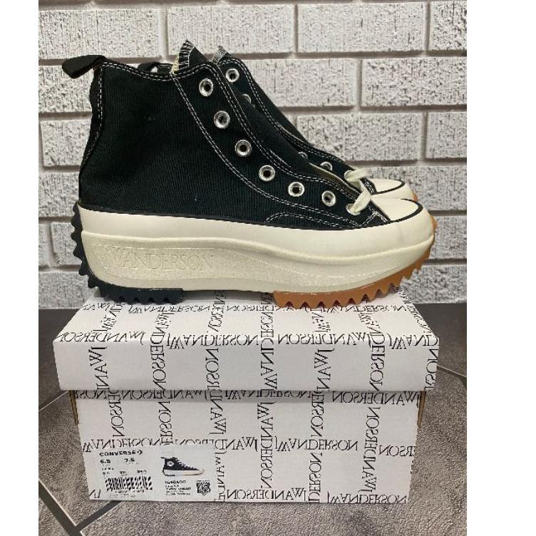 Jangan lewatkan Sepatu Converse Run Star Hike JW Anderson Black Premium Original M3 rekondasikan