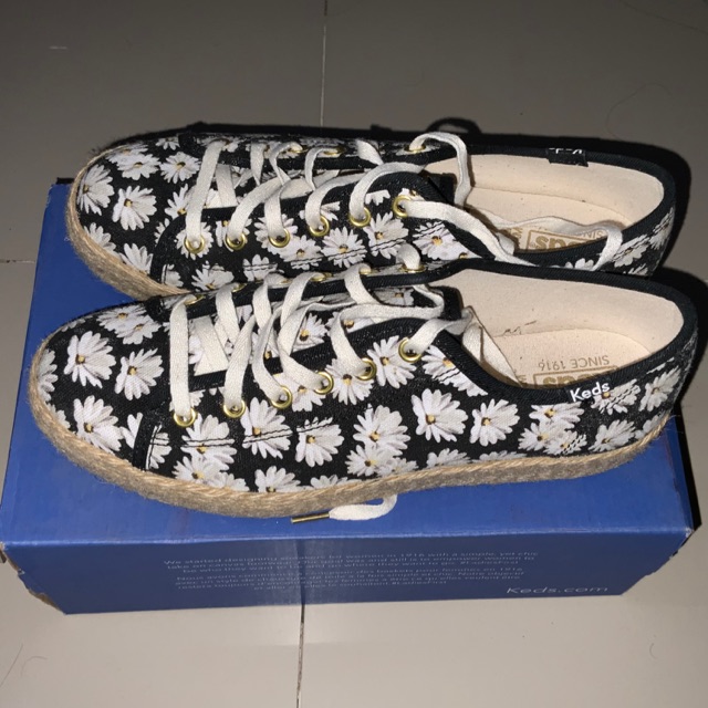 Keds Triple Kick Daisy Black