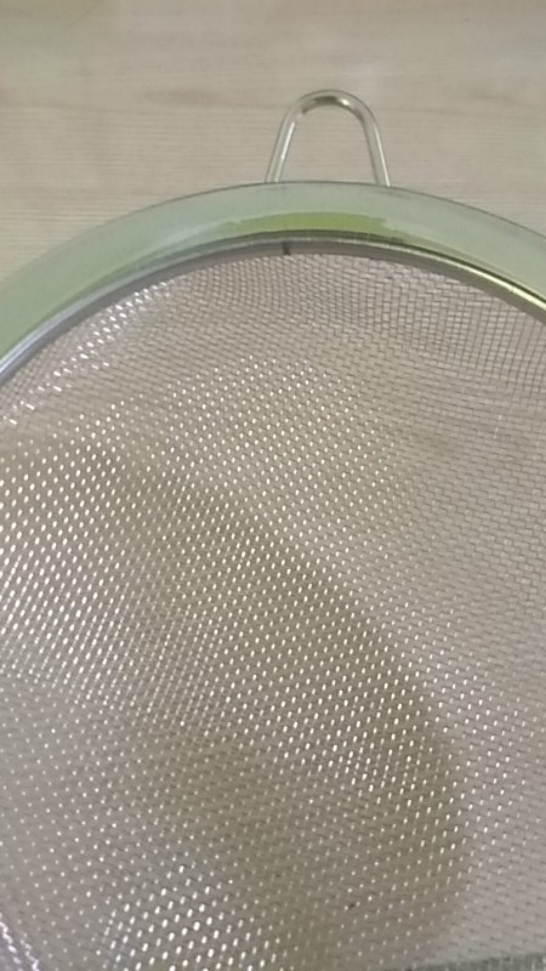 Saringan Minyak Stainless Steel 16 Cm | Saringan Teh Jus Buah Bubur Bay Stainless Steel