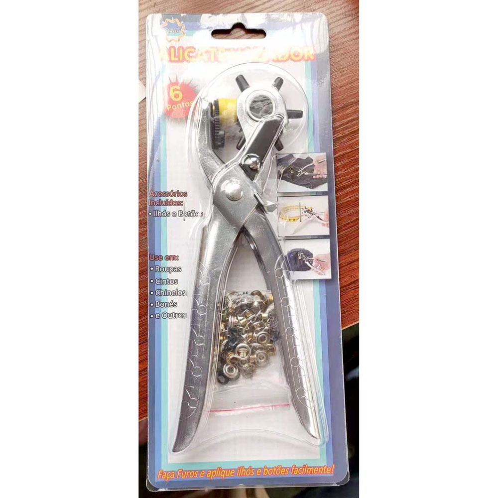 Tang Pembolong Tali Pinggang 9 Inch Punch Plier - JJ2056 - Silver