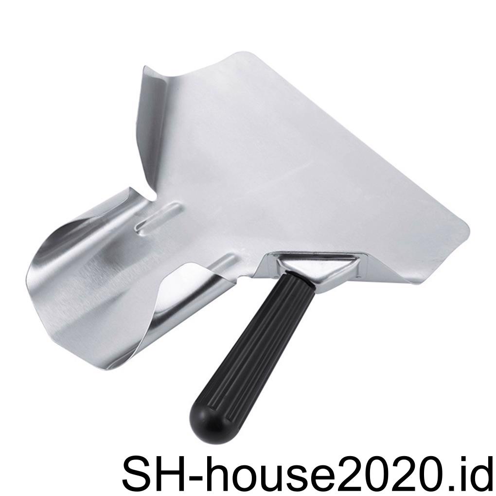 (house2020) Sekop Popcorn Bahan Stainless Steel Dengan Gagang Kanan