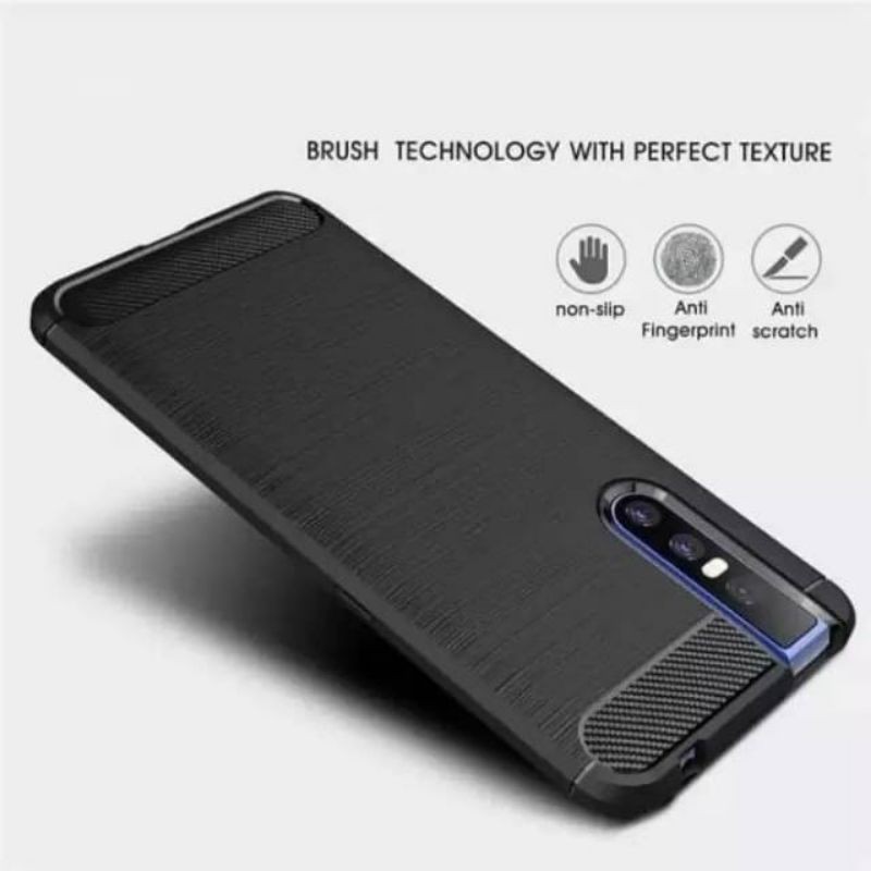 Case Vivo V15 Pro Ipaky Fiber Carbon ultimatte